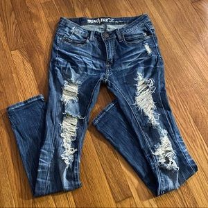 machine jeans